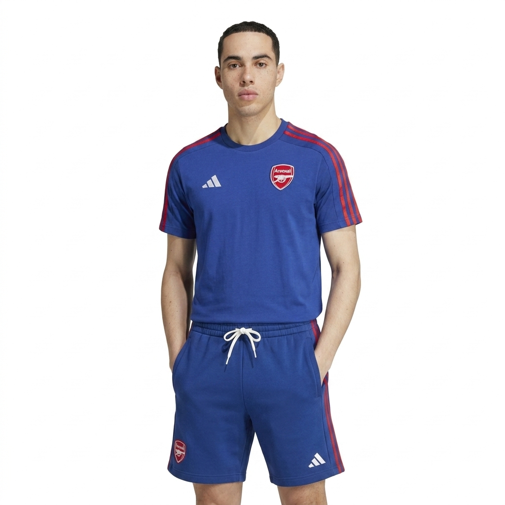 ADIDAS Completino Arsenal T-Shirt Pantaloncino Blu/Rossa
