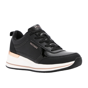 177345/BLK Skechers Donna Billion 2 Fine Shine Nere 26/27