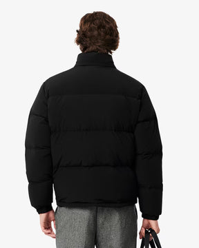 LACOSTE Giubbotto Invernale Con Cappuccio Interno Nero