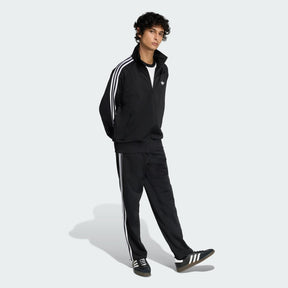Adidas Originals Tuta Completa Uomo Nero Acetata Fondo Largo
