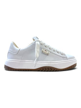 BRIAN MILLS Sneaker In Pelle Bianca