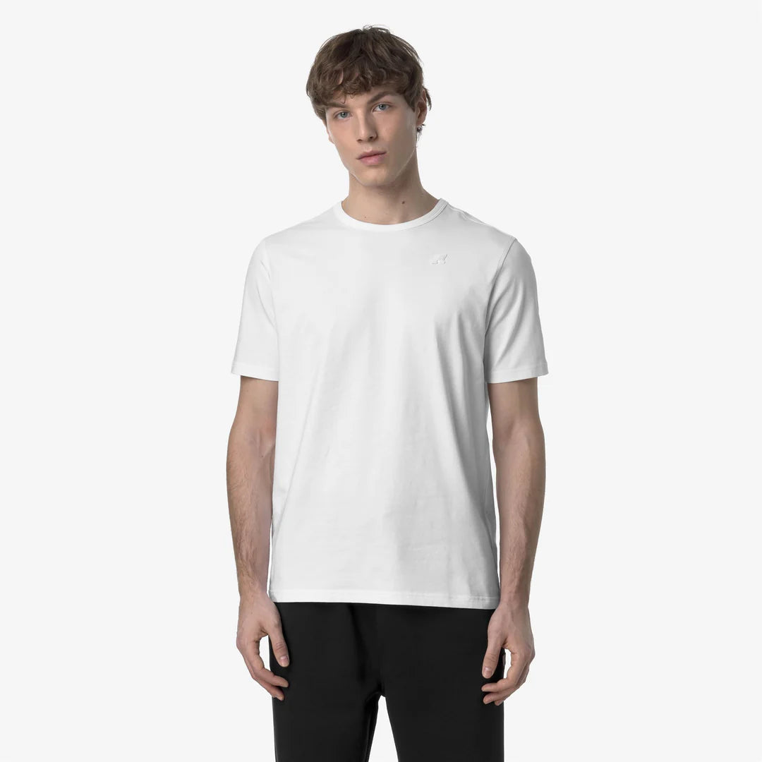 K-WAY T-Shirt Adam Light Stretch Bianca