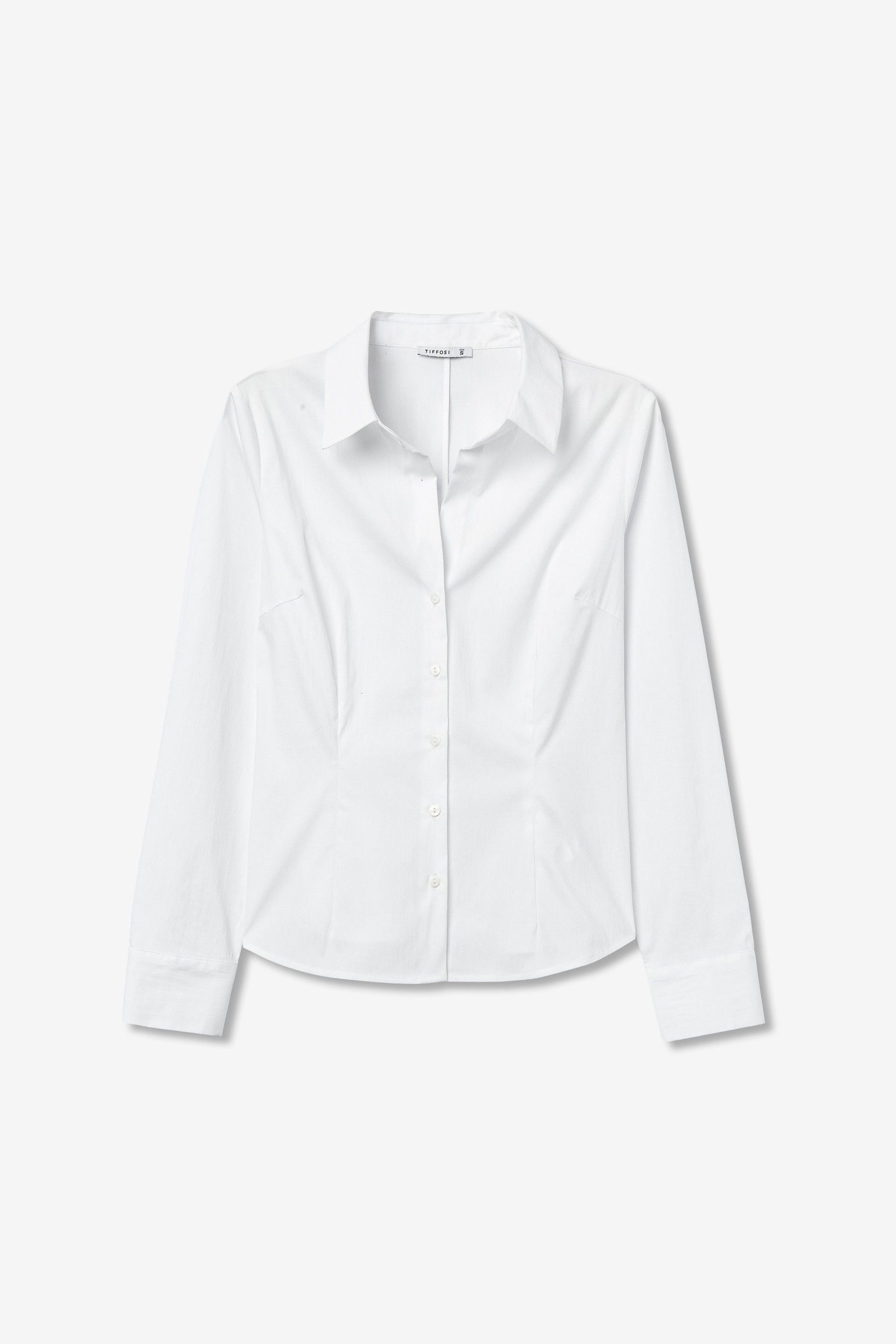 Tiffosi Beto_4 Camicia Bianca Donna AW26