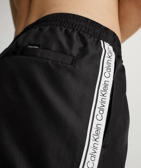 Calvin Klein Costume Da Bagno Con Banda Laterale Nero