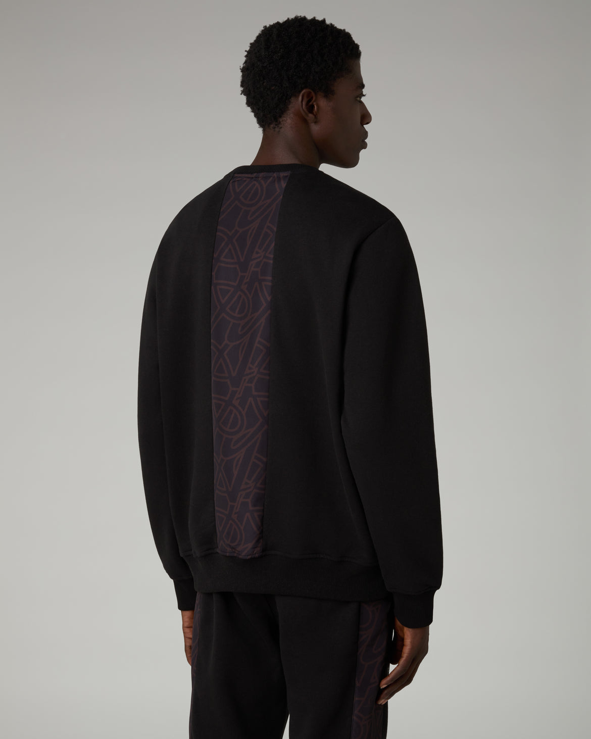 AUSTRALIAN Tuta Iconissima Felpata Nera Grigia 25/26