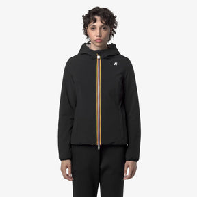 K-WAY DONNA GIUBBOTTO LYLY WARM DOUBLE FACE NERO-BEIGE 25/26