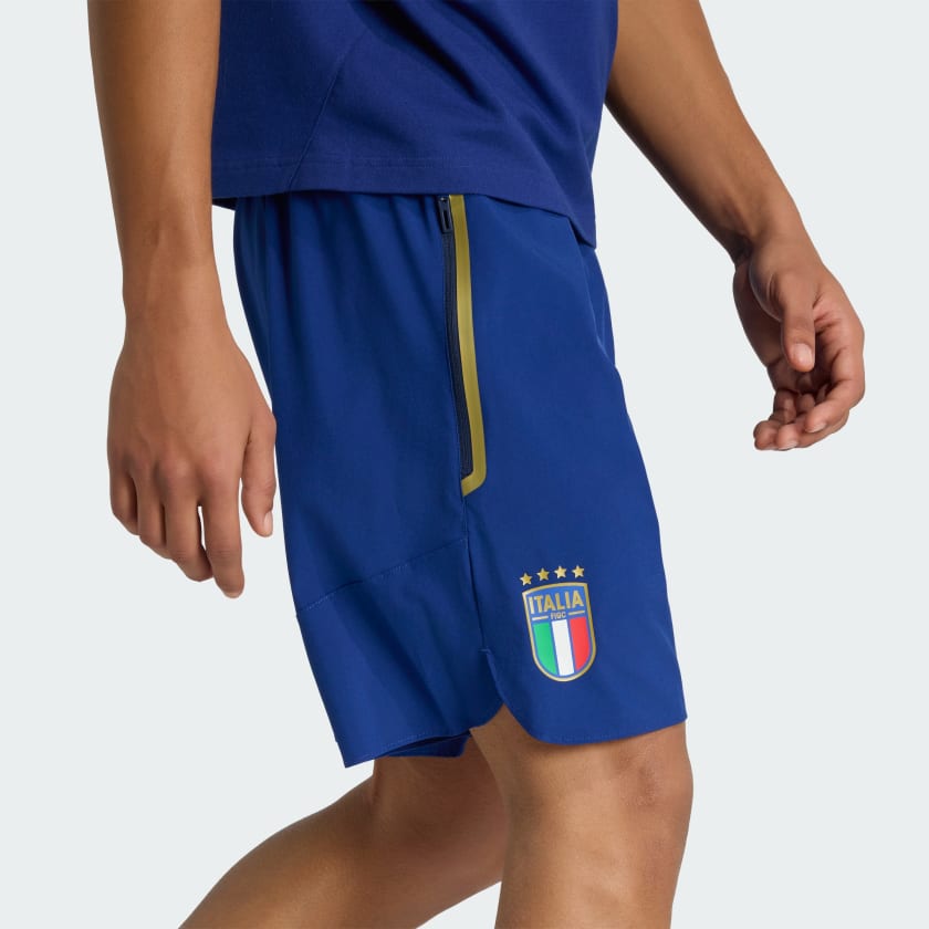 ADIDAS Completino Italia T-Shirt e Pantaloncino Blu Classico
