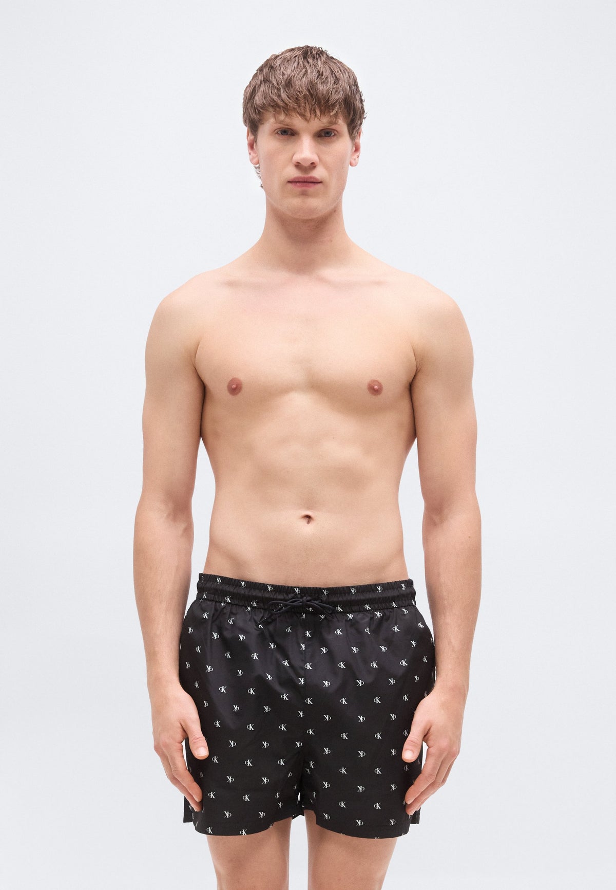 Calvin Klein Costume Da Bagno Con Loghi Nero