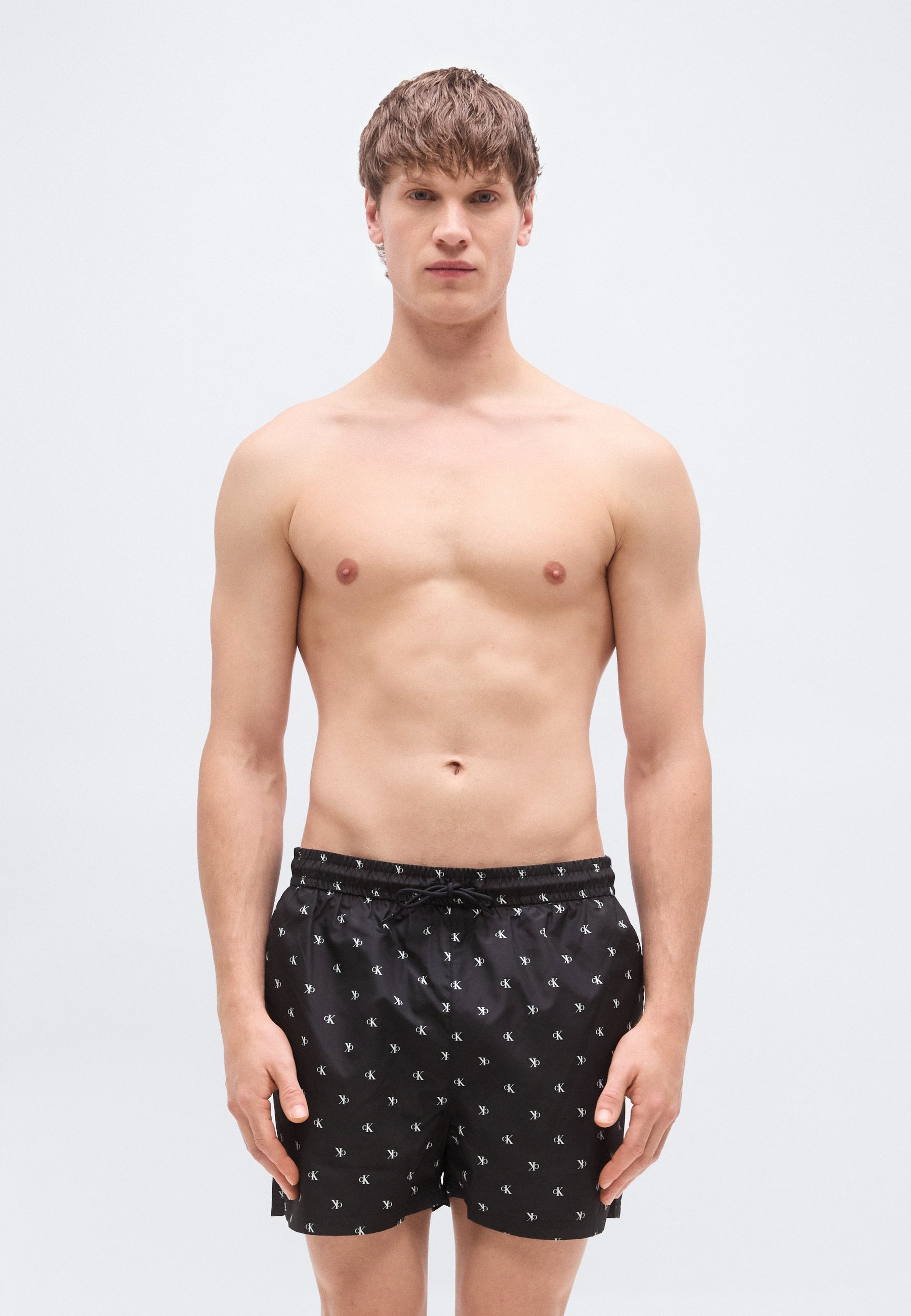 Calvin Klein Costume Da Bagno Con Loghi Nero