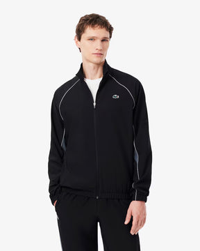 LACOSTE Tuta Completa Con Zip Senza Cappuccio Nero