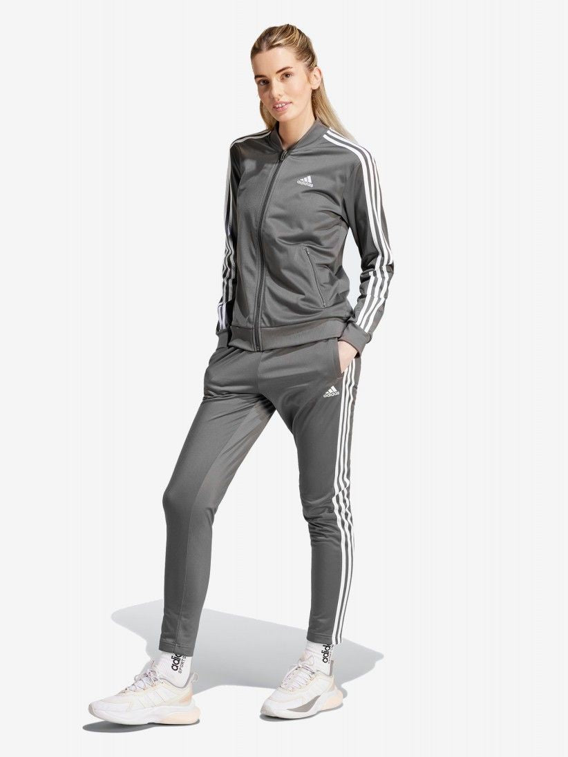TUTA ADIDAS PERFORMANCE GRIGIO/BIANCO DONNA