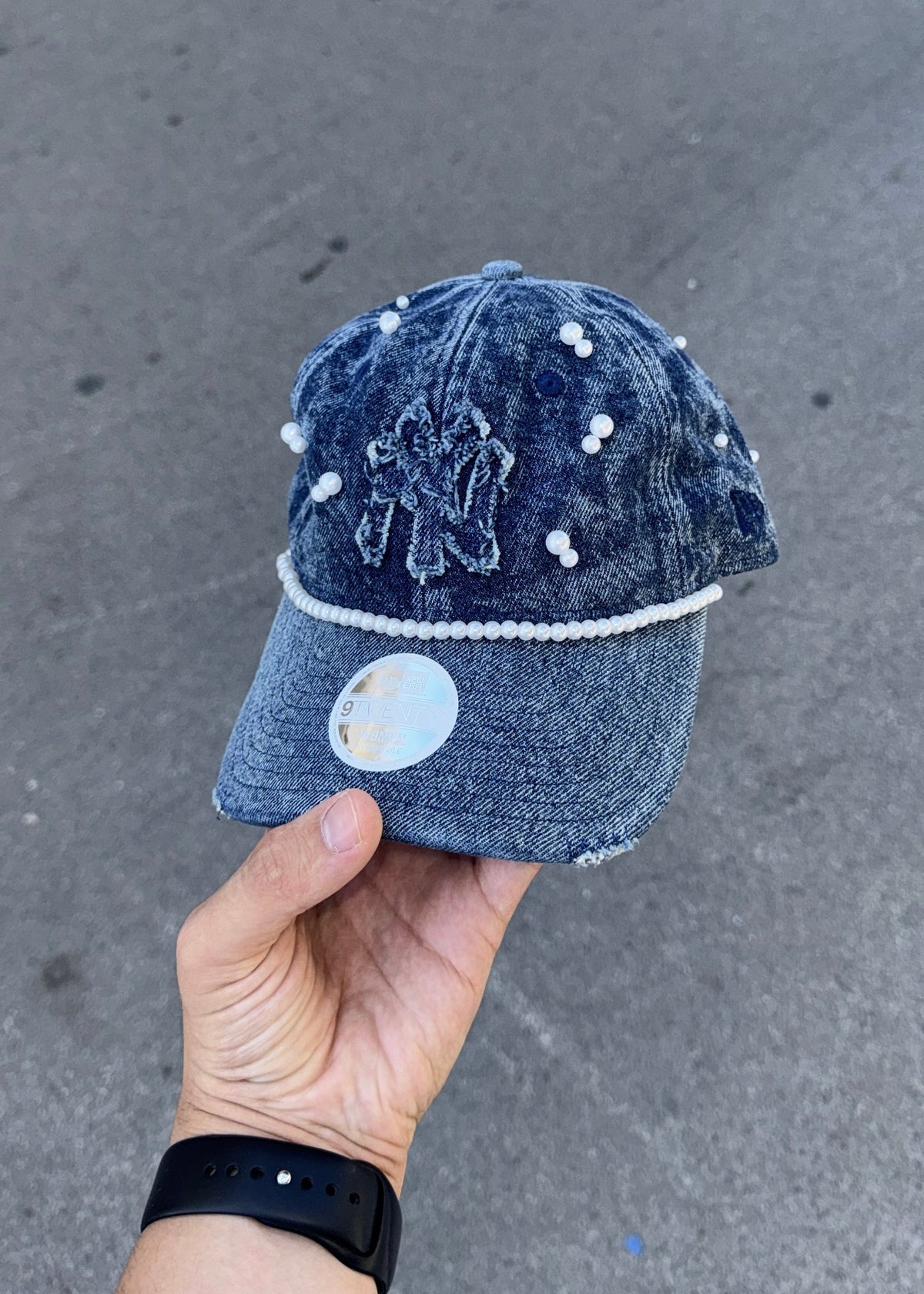 NEW ERA CUSTOM Perle In Denim