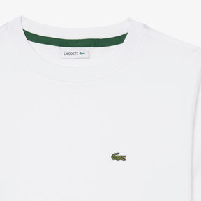 LACOSTE T-Shirt Bambino/Bambina Basic Bianca