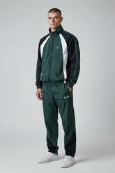 AUSTRALIAN Tuta Completa In Microfibra/Verde/Bianca/Nera SS26