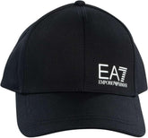 EA7 Cappello Nero Visiera Curva