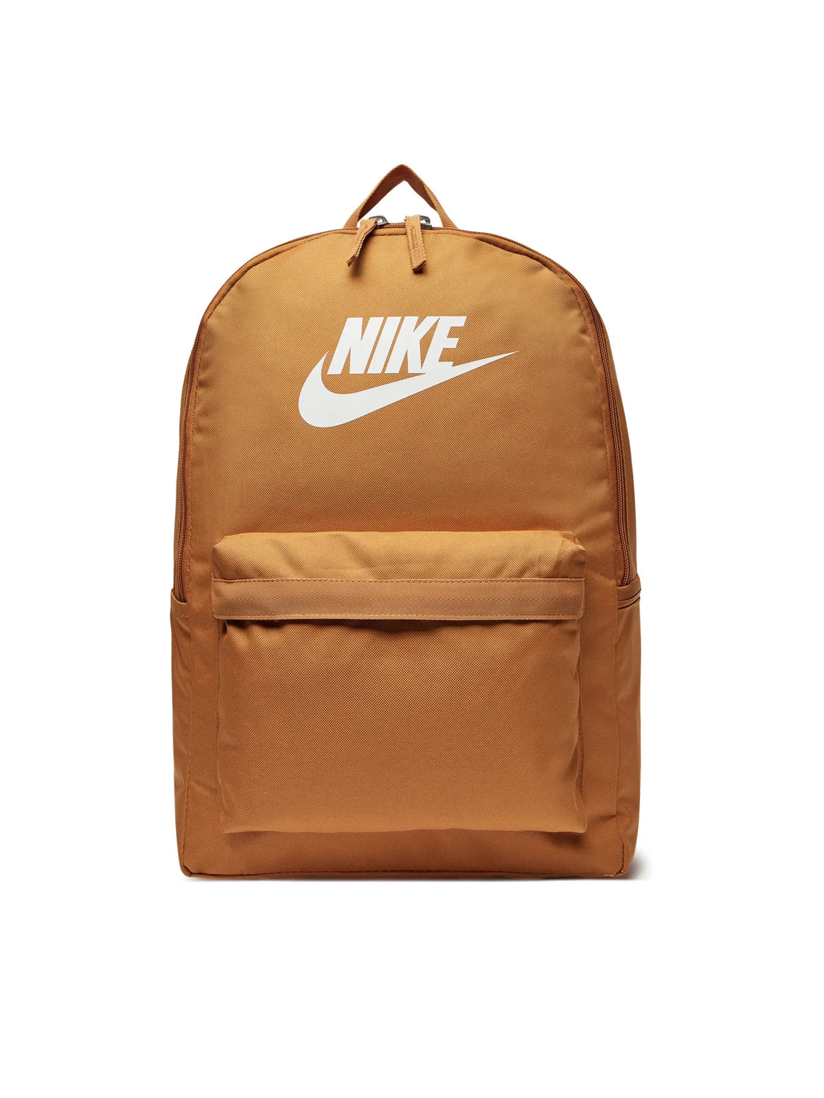 NIKE Zaino in Tessuto Logo Stampato Senape