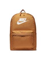 NIKE Zaino in Tessuto Logo Stampato Senape