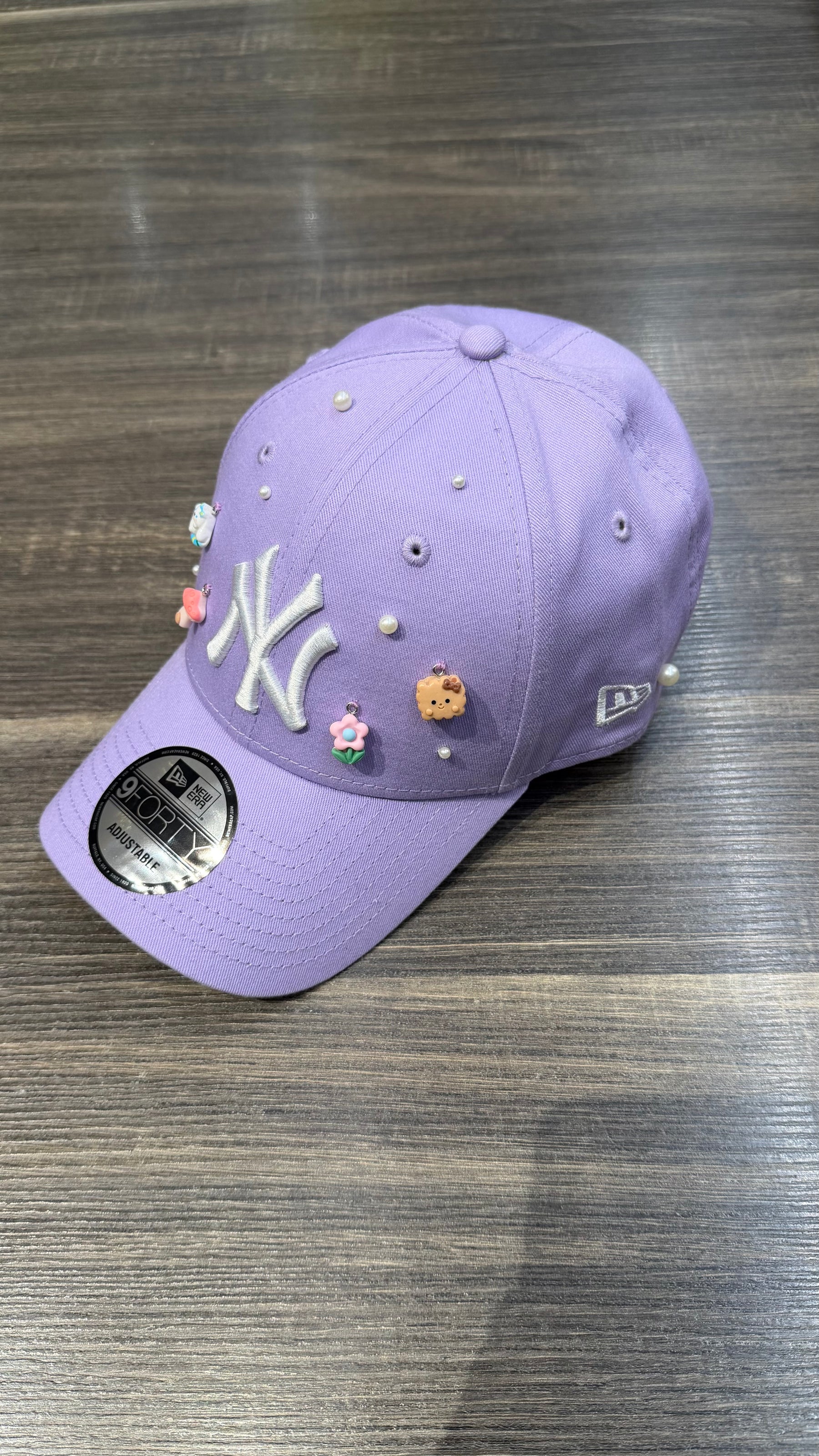 NEW ERA NY CUSTOM VIOLA/BIANCO  DONNA