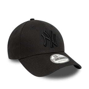 NEW ERA Cap 9Forty NY Yankees Logo Tono Su Tono Nero