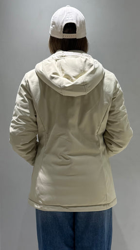 TREZ DONNA GIUBBOTTO LISCIO CORTO BEIGE