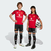 Adidas Completino Manchester United Bambino Rosso Nero