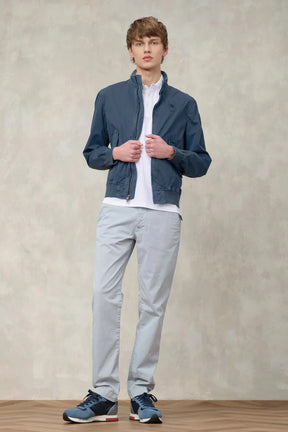 BLAUER BADGER DYED Antivento Uomo Senza Cappuccio Blu