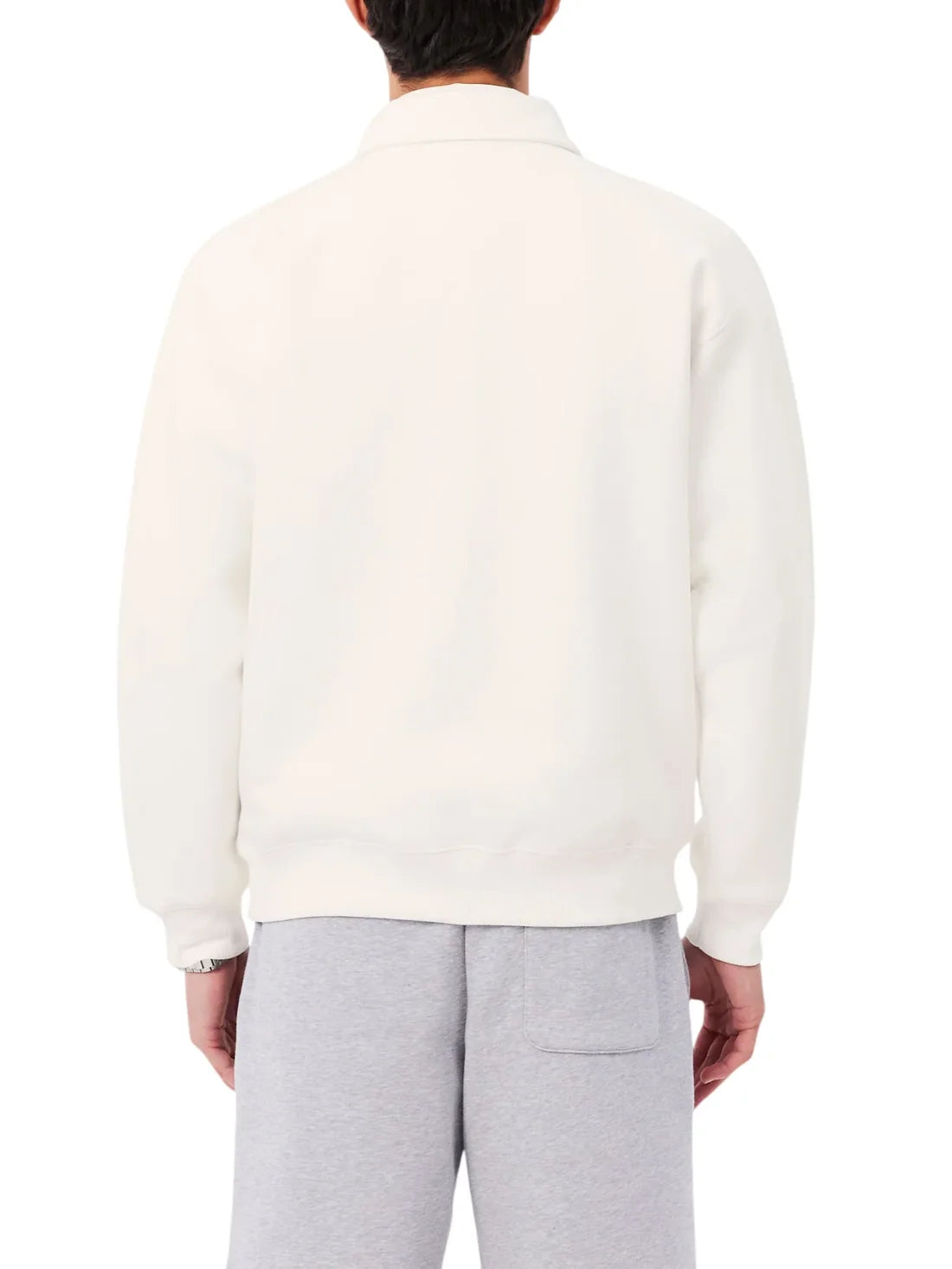 LACOSTE Polo A maniche Lunghe Collar Pique Bianco
