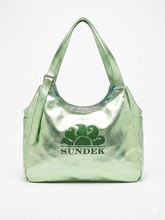 Sundek SUNDEK Borsa Da Mare  Laminata Con Logo Verde Chiaro - Borsa - Tommaseo Clothing
