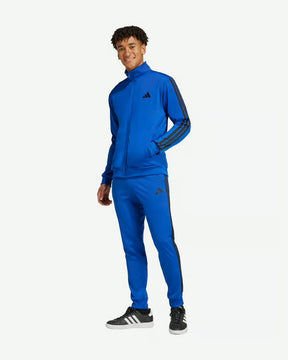 ADIDAS Tuta Acetata Con Zip Senza Cappuccio Blu Elettrico/Nero 2025/2026