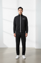 CALVIN KLEIN tuta in Microfibra nera