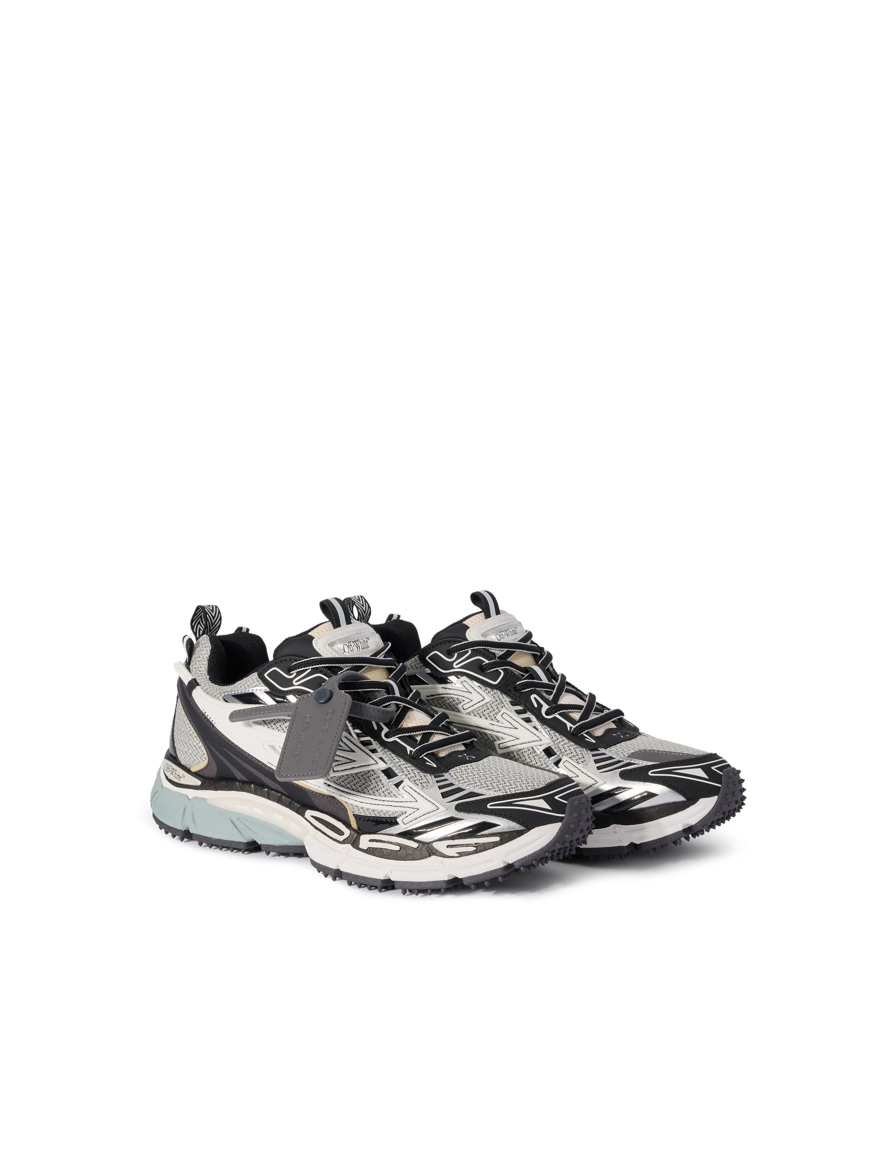 OFF-WHITE Be Right Back Mesh Nera/Grigia