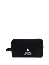 COUNTY OF MILAN BY MARCELO BURLON BEAUTY CASE NERO