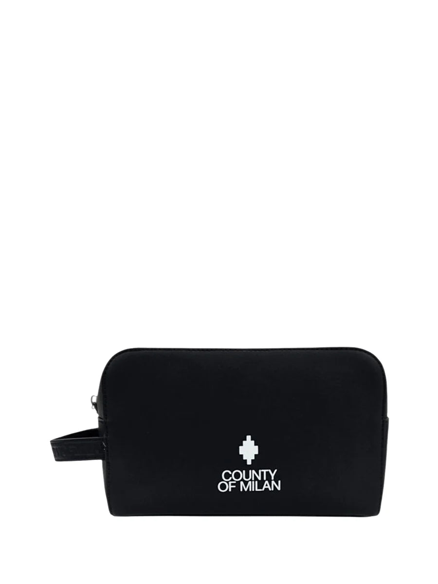 COUNTY OF MILAN BY MARCELO BURLON BEAUTY CASE NERO