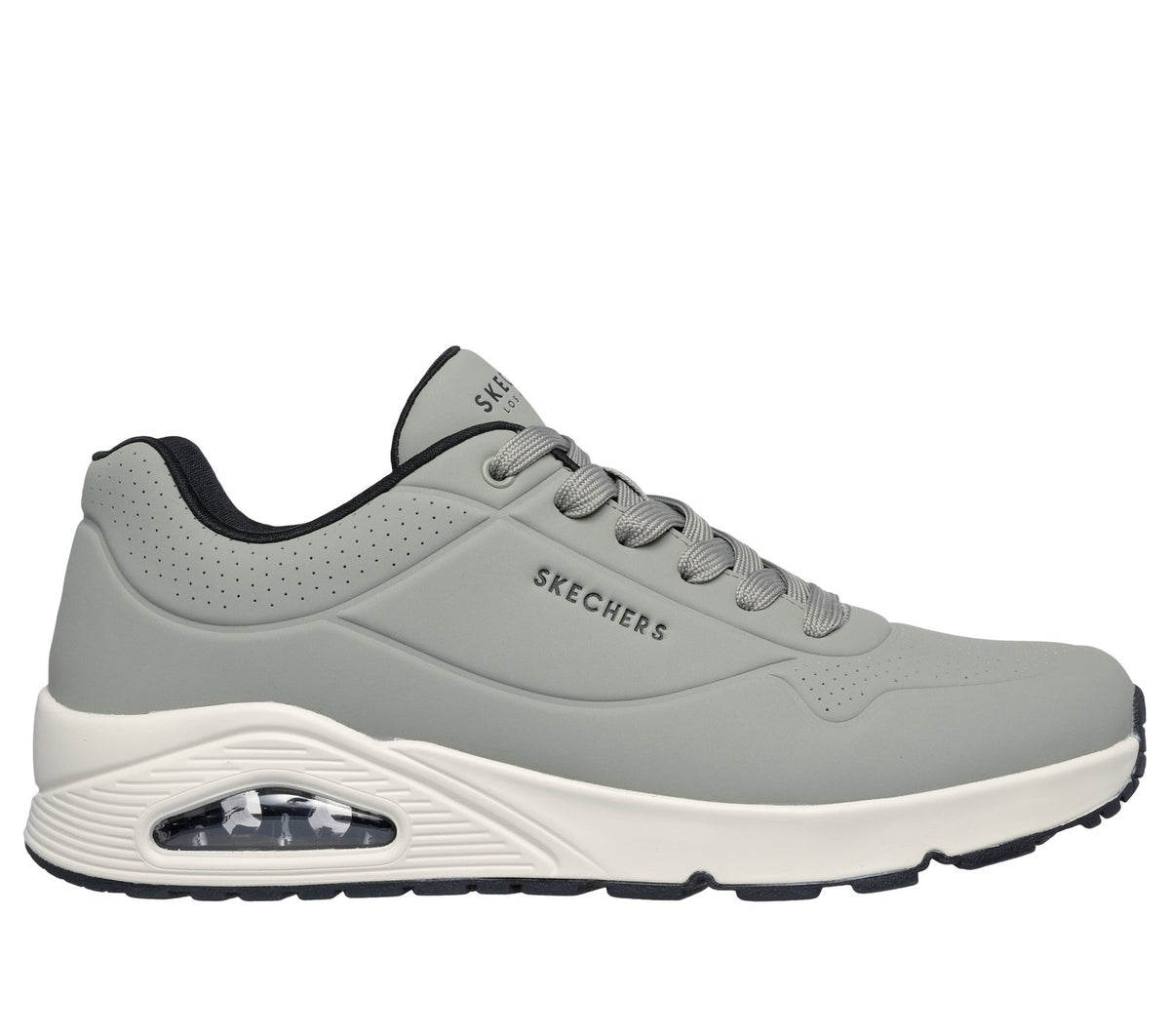 SKECHERS Air Cooled Memory Foam Los Angeles Street grigia