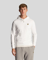 LYLE&SCOTT Felpa Con Cappuccio In Cotone Bianca