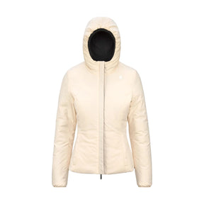 K-WAY DONNA GIUBBOTTO LYLY WARM DOUBLE FACE BLACKP-BEIGE E