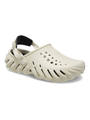 CROCS Echo Clog Ciabatte In Gomma Beige