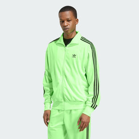 Adidas Originals Tuta Completa con Zip Uomo Giallo Fluo Fondo Largo