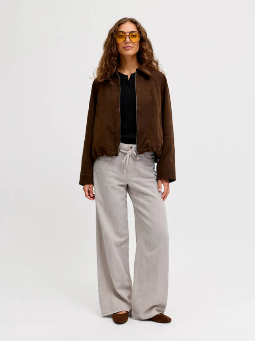 JJXX Donna Jxfika Beige Pant SS26