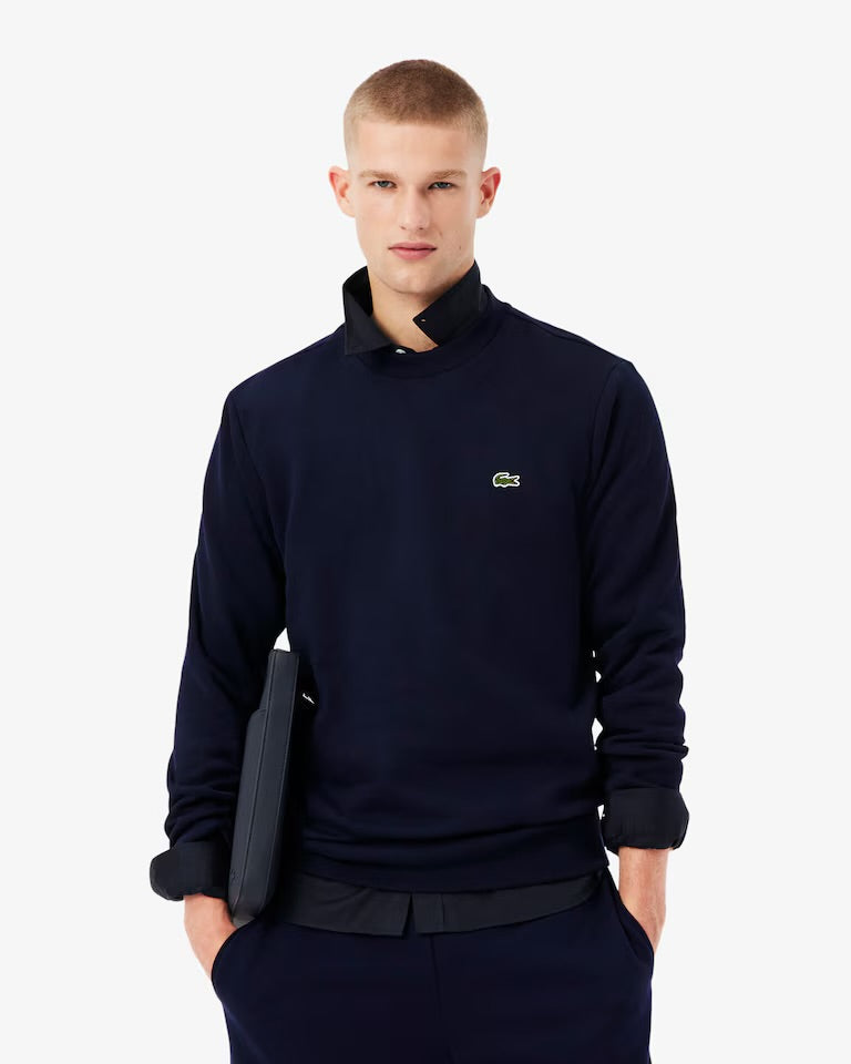 LACOSTE Felpa Girocollo Blu