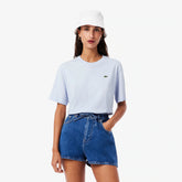 LACOSTE T-Shirt Basic Donna Celeste