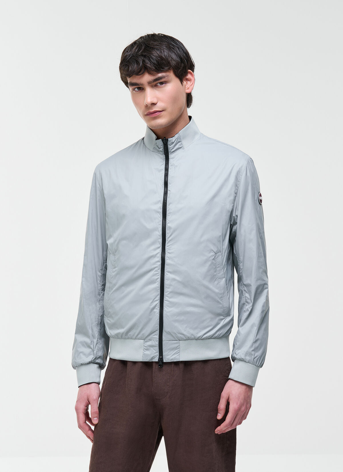 COLMAR Antivento Sfoderato Senza Cappuccio Double Face Nero/Grigio Chiaro