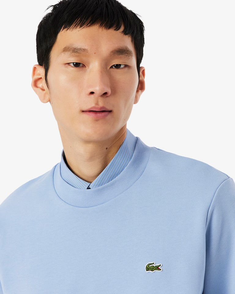 LACOSTE Felpa Girocollo Azzurra