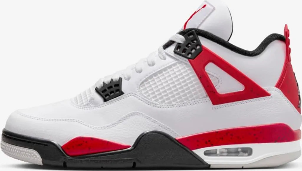 AIR JORDAN 4 Retro Red Cement Rosso/Bianco