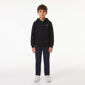 LACOSTE Felpa Con Cappuccio Bambino Nero