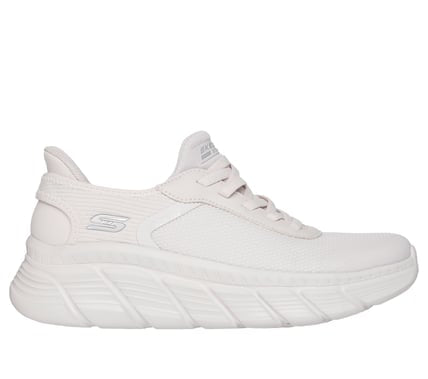 117391 WHT SKECHERS Slip Ins Bobs B Hi Linear Force Bianco SS26