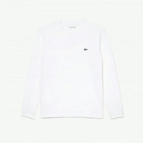 LACOSTE T-Shirt Manica Lunga Bambino Bianco