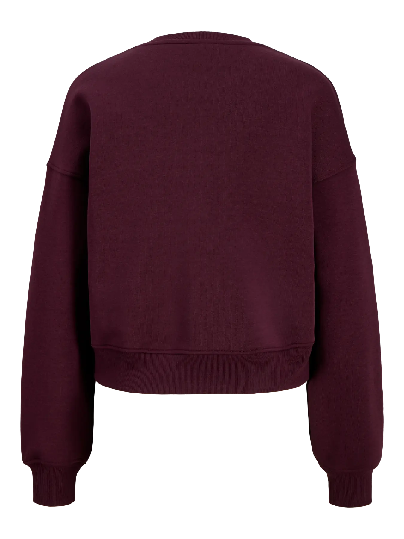 JJXX Jxtantum Terry Patch Felpa Girocollo Prugna donna AW26