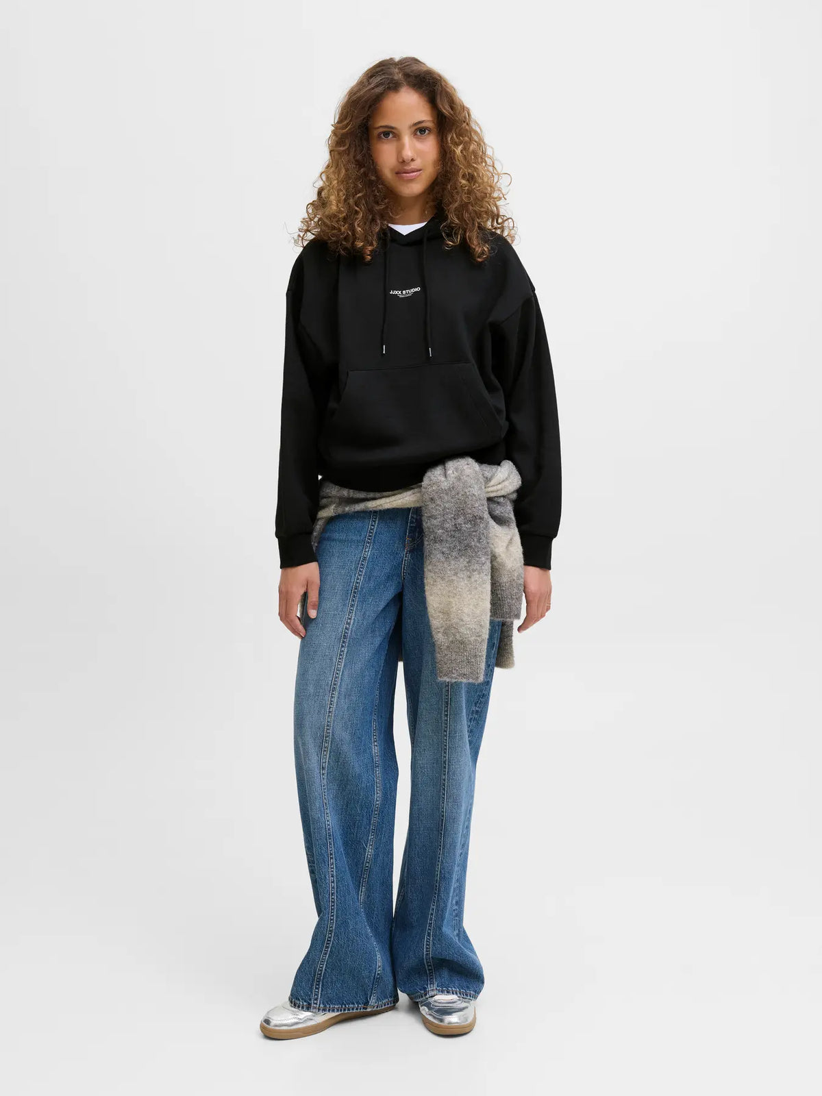 JJXX DONNA FELPA FELPATA JXSTUDIO NERA