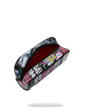 SPRAYGROUND Astuccio In Pelle Split Cybershark Savvy Pouch